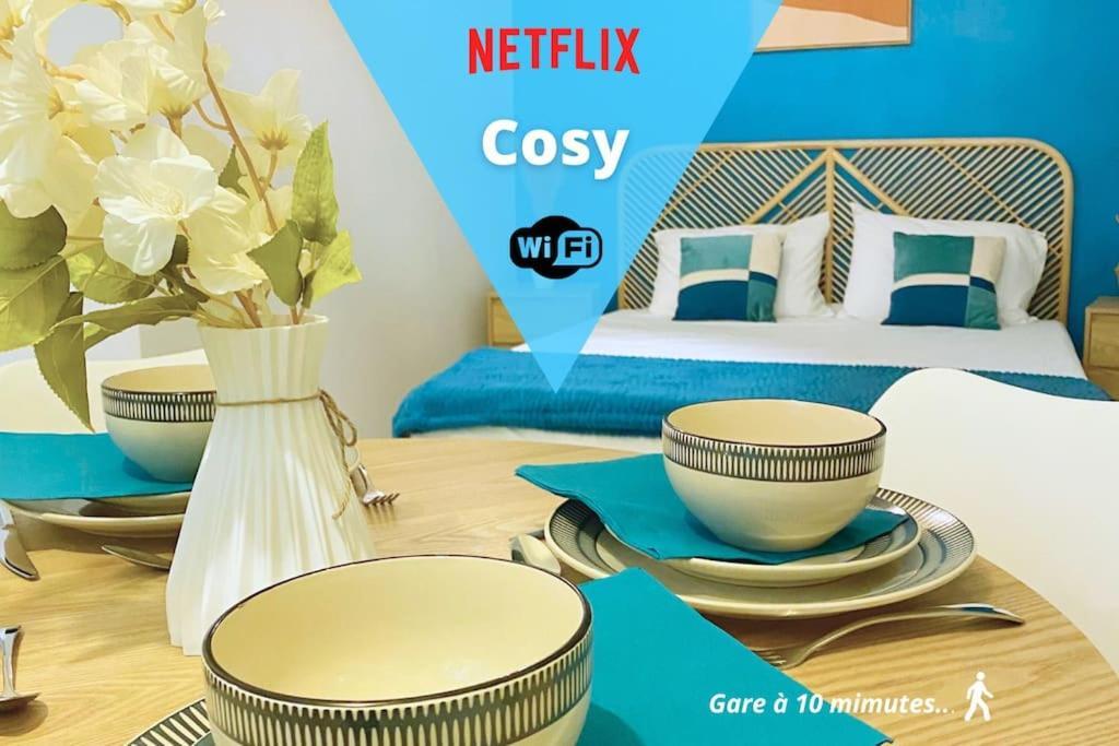 Cosy - Centre Ville - Parking カンブレー エクステリア 写真